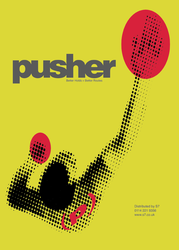 Pusher 5x Sticker Pack